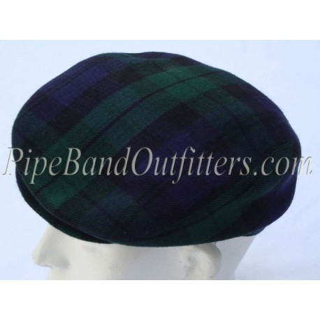Black Watch Tartan Cap