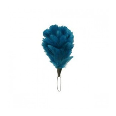 Teal Feather Pipe Band Hats Hackle / Plums