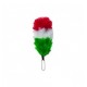 Red - White - Green Plums / Feather Hackle