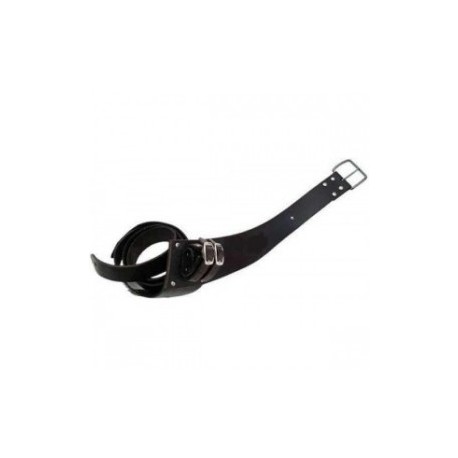Leather Black Dirk Frog