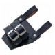 Leather Black Broad Sword Frog
