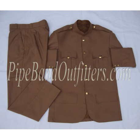 WW1 Khaki Canadian Force Style Cutaway Tunic