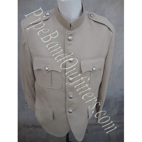 WW1 Khaki Canadian Force Style Cutaway Tunic