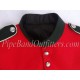 Red Green Doublet Jacket - Long Tailed