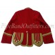 Red Pipe Band Doublet Military Kilt Jacket