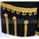 Military Band Uniform Black Doublet Kilt Jacket