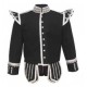 Pipers Drummers Black Doublet Uniform Jacket