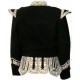 Black Hand Embroidered "Royal" Uniform Doublet