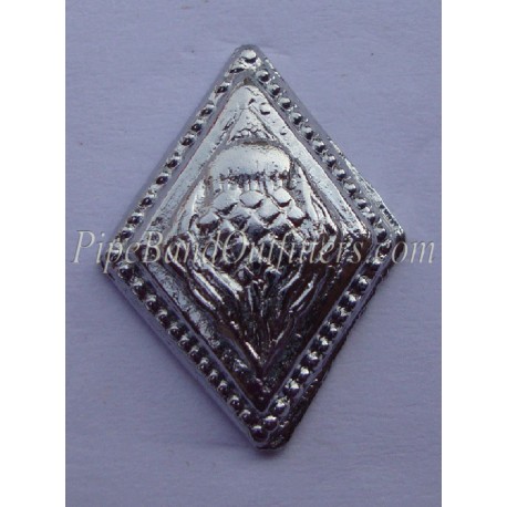 Sharp Diamond Thistle Buttons