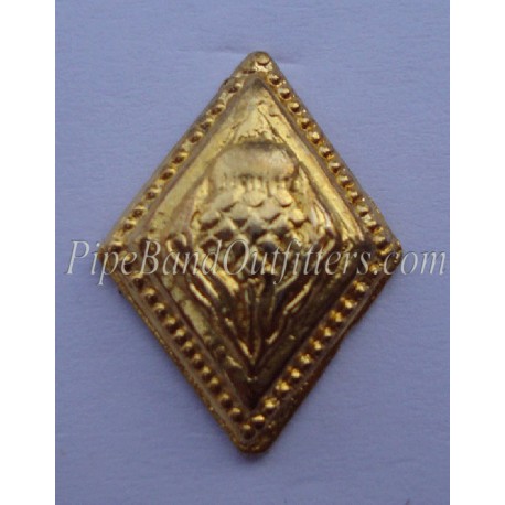 Sharp Diamond Thistle Buttons