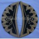 Black Doublet Shoulder Shells - Wings - Epaulettes