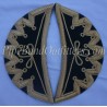 Black Doublet Shoulder Shells - Wings - Epaulettes