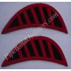 Black Doublet Shoulder Shells - Wings - Epaulettes