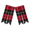 Drum Major Wallace Tartan Kilt Flashers/Flashes - Garters