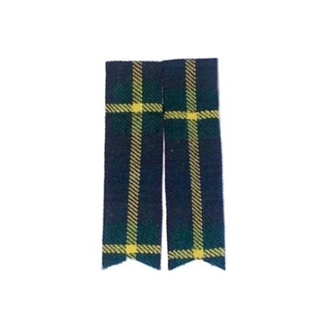 Pipe Bands Gordon Tartan Kilt Flashers - Flashes