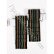 Black Kilt Band Flashers/Flashes - Garters
