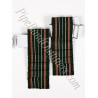 Black Kilt Band Flashers/Flashes - Garters