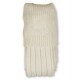 Ecru White Band Full Socks