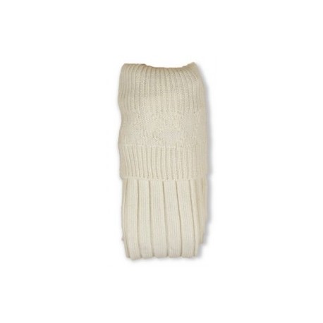 Ecru White Band Full Socks