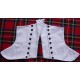 Pipe Band Black Buttons Spats - Gaiters