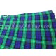 Piper Drummer Green Acrylic Tartan Kilt