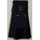 Short Cotton Kilt in Blue