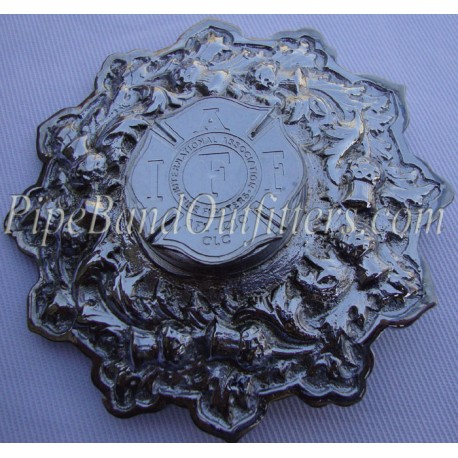 IAFF Pipe Band Plaid Brooch