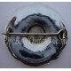 IAFF Piper Drummer Plaid Brooch