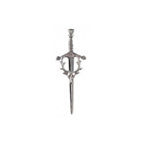 Stag Head Kilt Pin