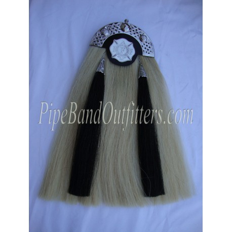 Piper Horse Hair Sporran - Firefighter Dept.