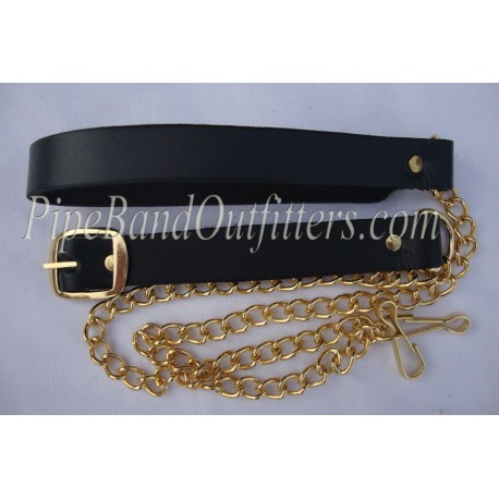 Brass Gold Chain Belt