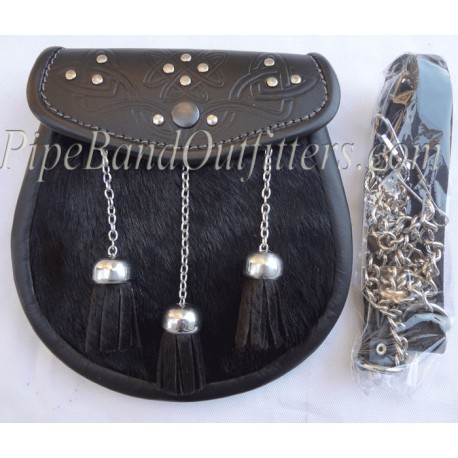 Piper Black Dress Sporran