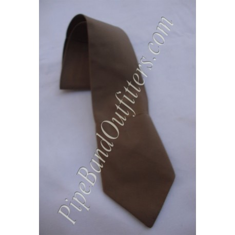 Khaki Cotton Tie