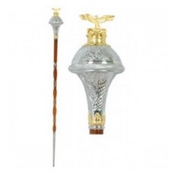 Drum Major Mace Stick - Eagle
