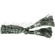 Green and Silver Bagpipe Silk Cord