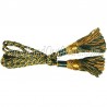 Yellow & Green Bagpipe Silk Cord