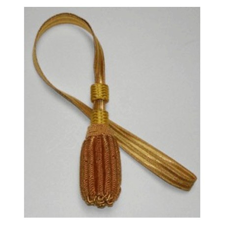 Sword Knot in Black & Gold