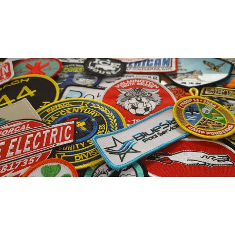 Custom Hand & Machine Embroidered Badges & Patches