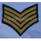 Hand Embroidered Bullion Stripe Chevrons