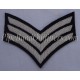 Hand Embroidered Bullion Stripe Chevrons