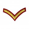 Hand Embroidered Bullion Stripe Chevrons