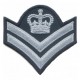 Hand Embroidered Bullion Stripe Chevrons