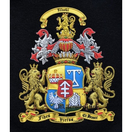Embroidered Family Crest - Coat Of Arms