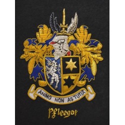 Embroidered Family Crest - Coat Of Arms