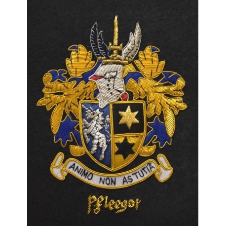 Embroidered Family Crest - Coat Of Arms