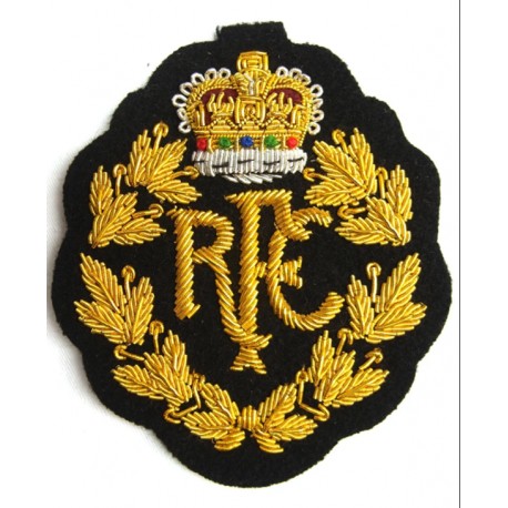 Ralph Lauren Gold Bullion Wire Hand Embroidered Pocket Patch