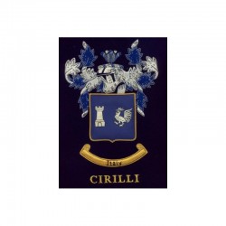 Embroidered Family Crest - Coat Of Arms
