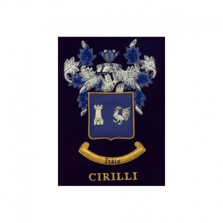 Embroidered Family Crest - Coat Of Arms