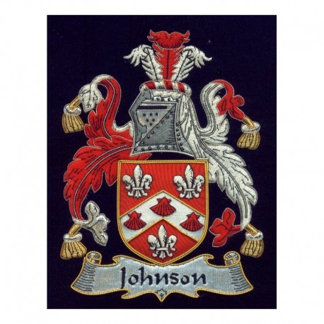 Embroidered Family Crest - Coat Of Arms