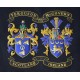 Double Embroidered Family Crest - Coat Of Arms